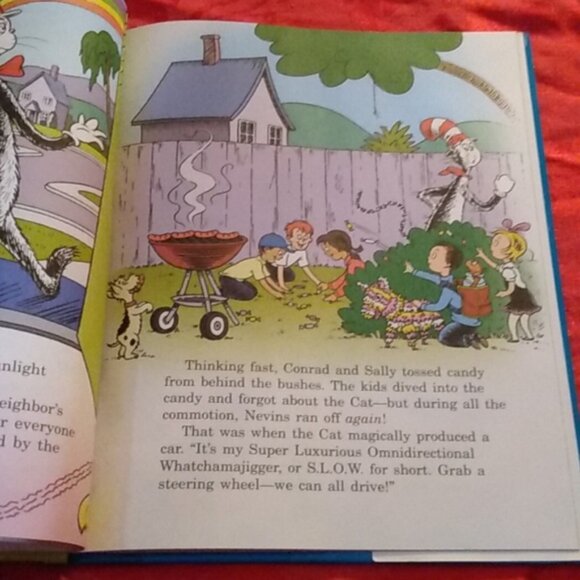 Dr Seuss' The Cat In The Hat The Movie! Official Movie Merchandise HC Book, 2003 - Picture 7 of 9